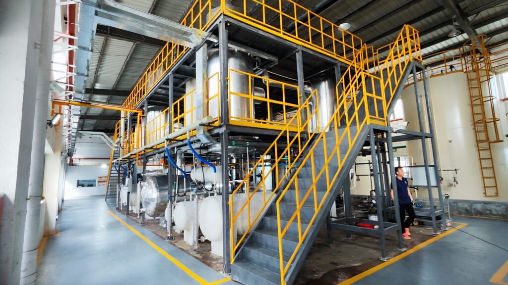 Application Case of Intelligent Waste Oil Regeneration Diesel Processing System Overall Solution
