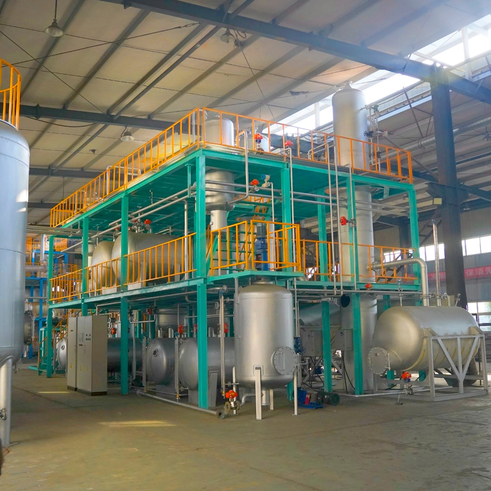 30 TPD Continuous Waste Oil to Diesel Plant – Industrial-Scale Refining System with High Yield & Compliance